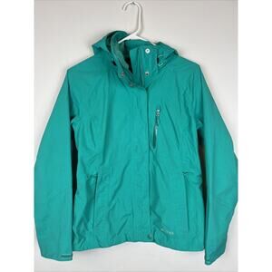 Marmot Women's Size Small 3 in 1 Winter Coat Jacket Ski Green Teal Puffer